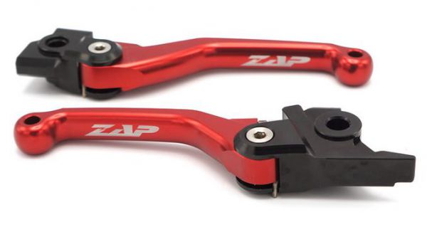 ZAP Flex-Kupplungs-/Bremshebel-Set für KTM/HUS/HVA/GasGas (Brembo) 14-, rot