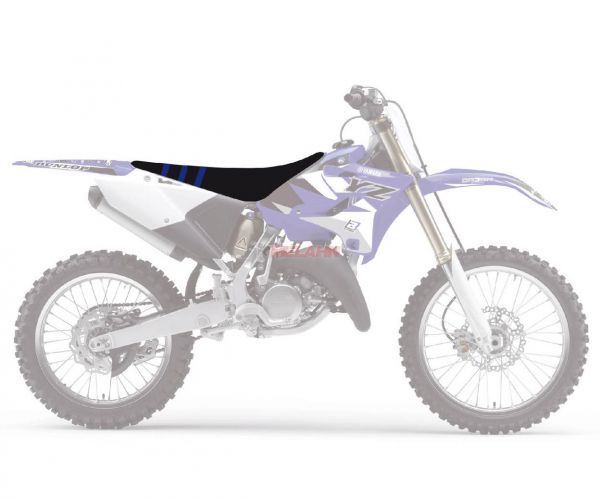 BLACKBIRD Sitzbank Yamaha YZ 125-250 02-, hoch(+15mm), schwarz/blau