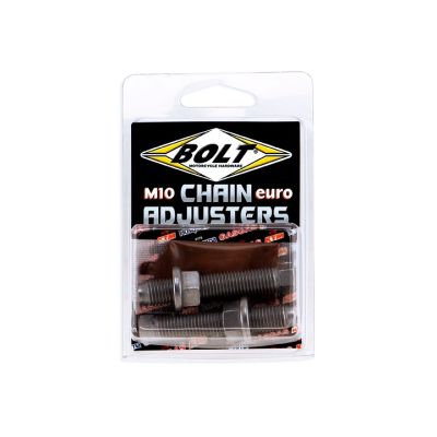 BOLT Kettenspanner-Schrauben (Paar) EURO M10x1,25x50mm für GasGas/Husqvarna/KTM/Kawasaki