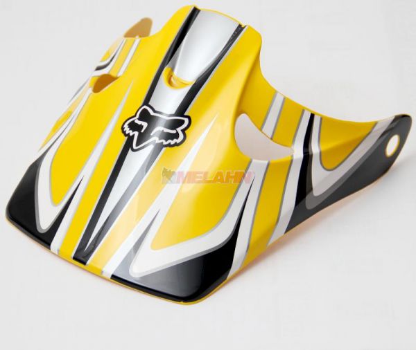 FOX Helmschirm: Visor Tracer 2002, gelb