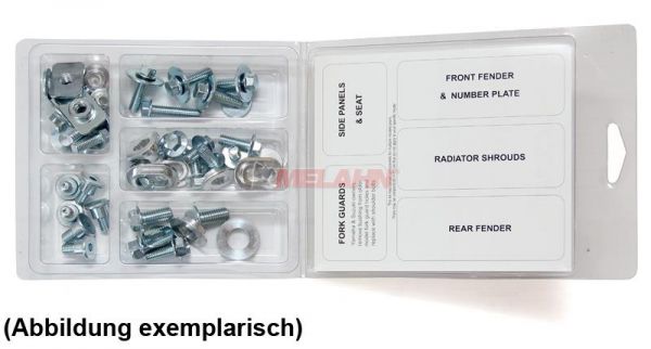 BOLT Schraubenkit Plastikteile KX 125/250 88-89 / KX 500 88-04