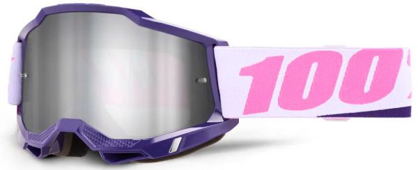 100% Brille: Accuri 2 Yumiko, lila/pink/weiß,silber-verspiegelt