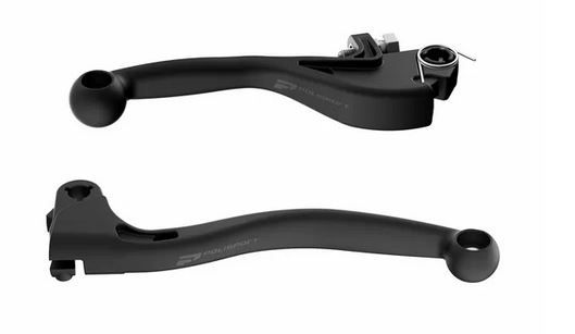 POLISPORT Kupplungs-/Bremshebel-Set für YAMAHA YZ/YZF 125-450 2009-, schwarz