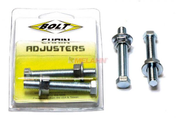 BOLT Kettenspanner-Schrauben M8x50mm, 2er Pack