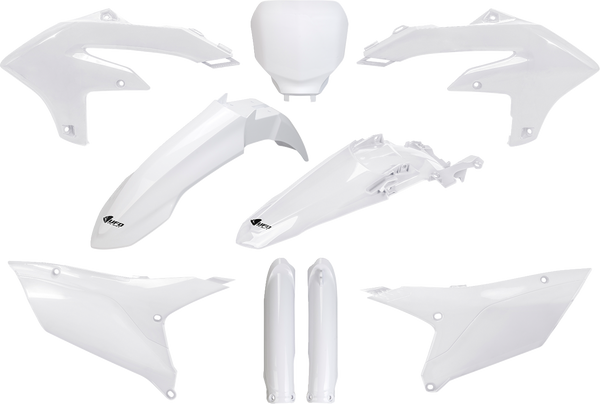 UFO Plastik-Kit für YAMAHA YZF 250 2024- / 450 2023-, weiß