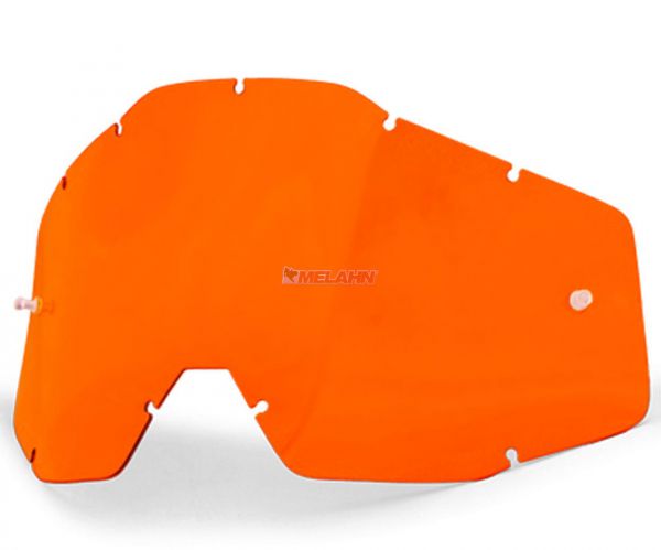 100% Ersatzglas, orange