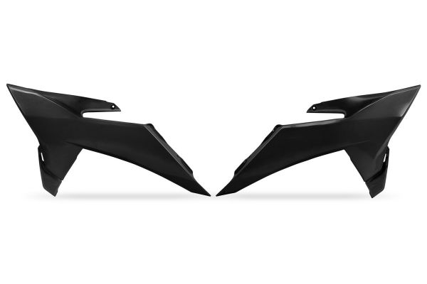 UFO Kühlerspoiler (Paar) kompatibel für KTM SX/SMR 2025- / EXC 2026-, schwarz
