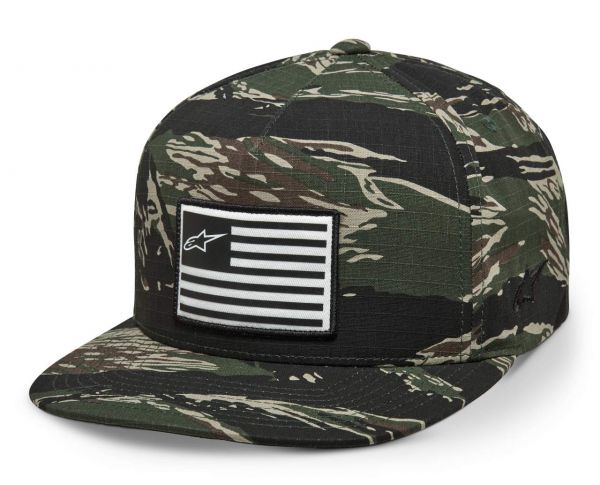 ALPINESTARS Snapback Cap: Extol, grün-camo