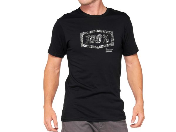 100% T-Shirt: Essential, schwarz/snake