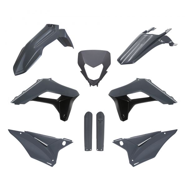 POLISPORT Plastik-Kit Full für SHERCO 125-500 SE/SEF 2024, grau (OEM)