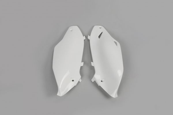 UFO Seitenteile (Paar) für KAWASAKI KXF 250 2013-2016 / KXF 450 2012-2015, weiß