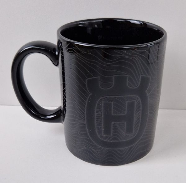 HUSQVARNA Tasse, schwarz