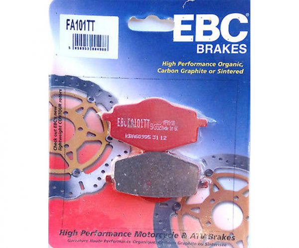 EBC Bremsklötze FA101 Semi-Metall hinten für YAMAHA DT 50R 89-97, DT 80 LC II 85-97, DT 125 R 91-92