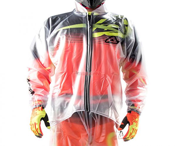 ACERBIS Regenjacke: Rain 3.0, transparent