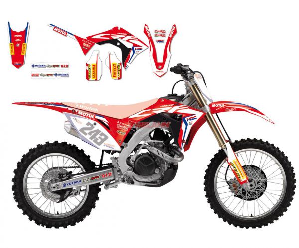 BLACKBIRD Replica-Kit: Honda HRC, CRF 250 18-/ 450 17-