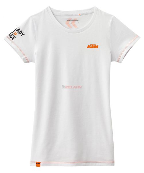 KTM Girls T-Shirt: Classic, weiß