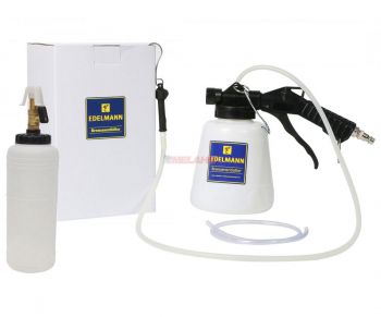 EDELMANN Bremsenentlüftungsgerät mit Nachfüllflasche EDELMANN Bremsenentlüftungsgerät mit Nachfüllflasche