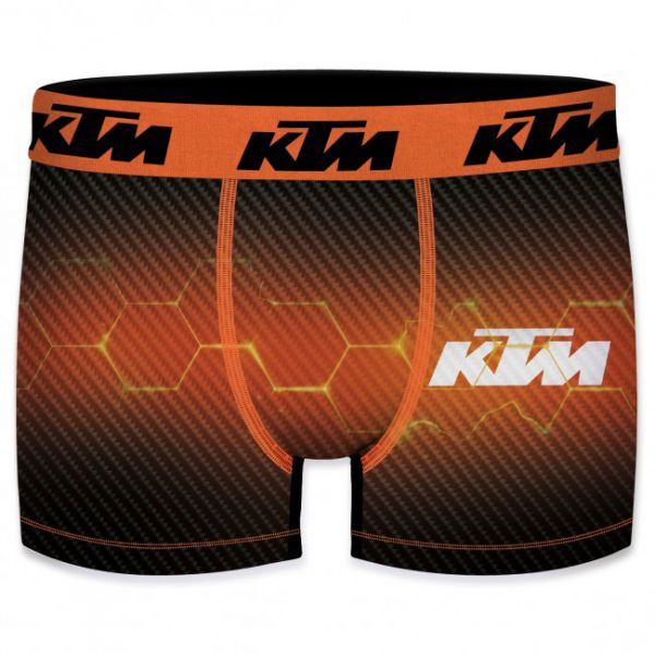 FREEGUN Boxershorts: KTM Car Boxer, orange/schwarz