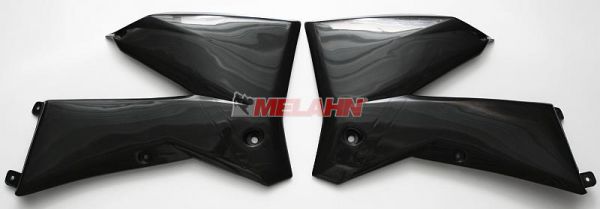 UFO Spoiler (Paar) SX/EXC 125/525 05-06 (EXC bis 07), weiß