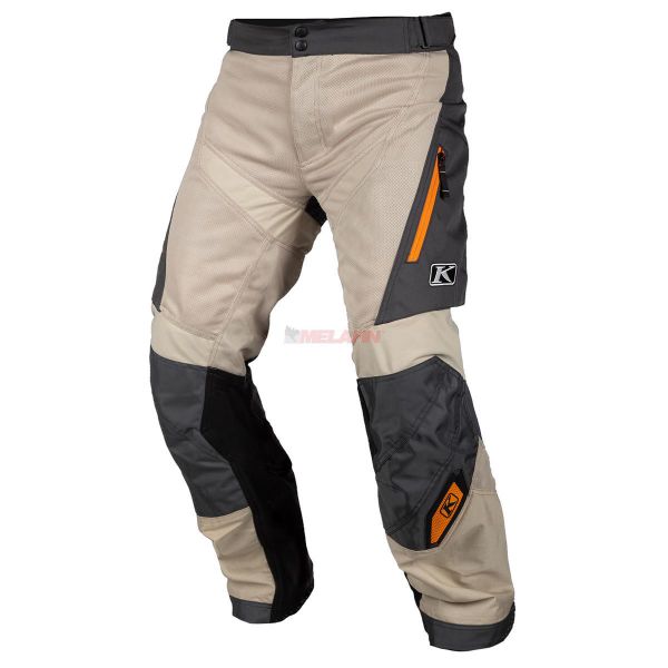 KLIM Hose: Mojave, Over-the-boot, sand/schwarz/orange