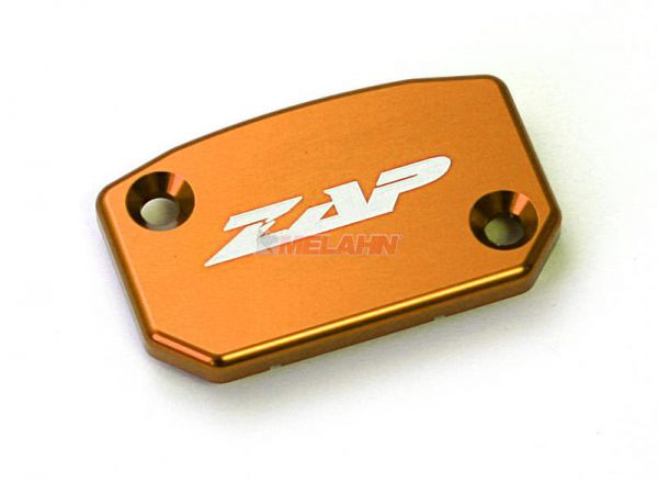 ZAP Aluminium-Deckel Handbremszylinder CNC für KTM/HSB/BMW/HVA, orange