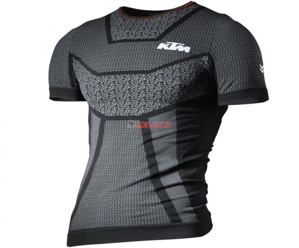 KTM Funktions-Shirt: kurz, schwarz