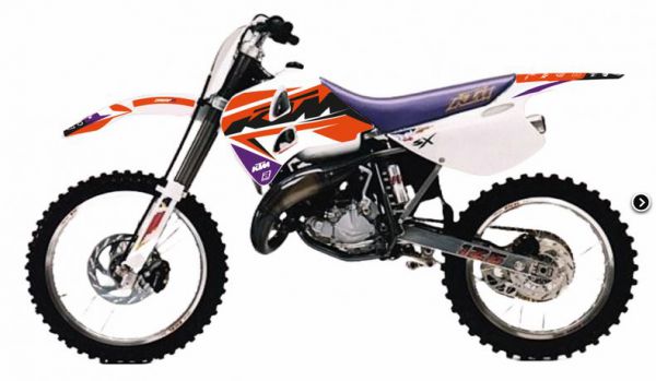 BLACKBIRD Dekor-Kit: Dream 5 für KTM 125 SX/EXC 1993-1997