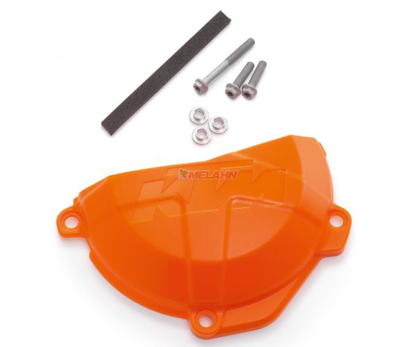 KTM Plastik-Kupplungsdeckelschutz 250/350 EXC-F 17, orange