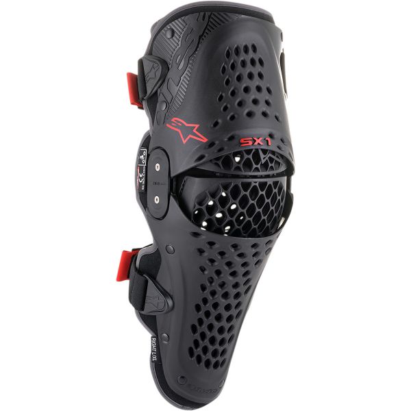 ALPINESTARS Knieprotektor (Paar): SX-1 V2, black/red