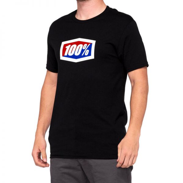 100% T-Shirt: Official, schwarz