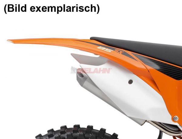 KTM Kotflügel hinten mit Seitenteilen 85 SX 04-12, weiß 2011