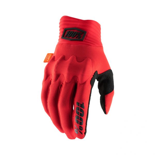 100% Handschuh: Cognito D30, rot