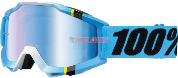 100% Brille: Accuri Blue Crystal, blau