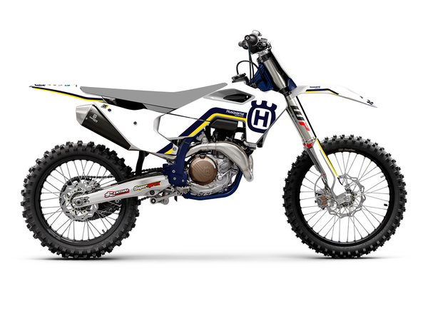 BLACKBIRD Dekor-Kit: Retro für Husqvarna FC/FS/TC 2023-2024 / FE/TE 2024-2025