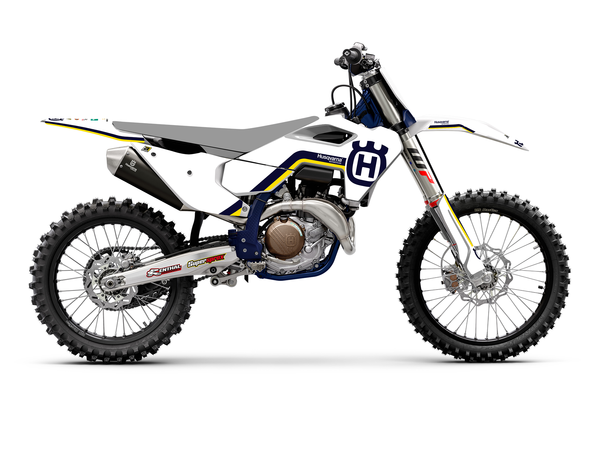 BLACKBIRD Dekor-Kit: Retro für Husqvarna FC/FS/TC 2023- / FE/TE 2024-