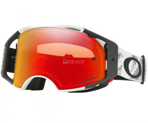 OAKLEY Brille: Airbrake Prizm MX Speed, matt-weiß/torch-iridium