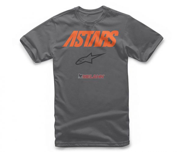 ALPINESTARS T-Shirt: Angle Combo, grau/orange