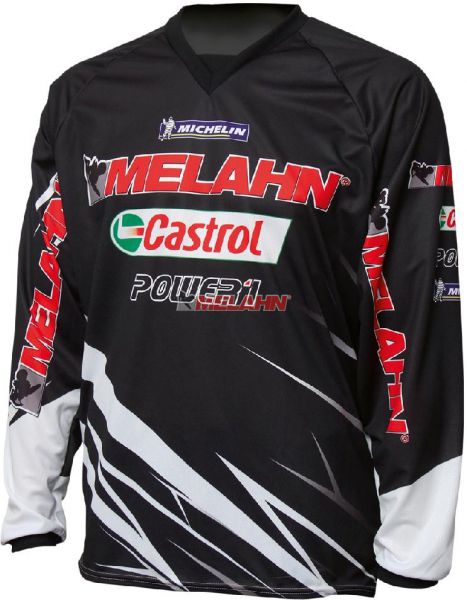MELAHN Hemd: MX, schwarz