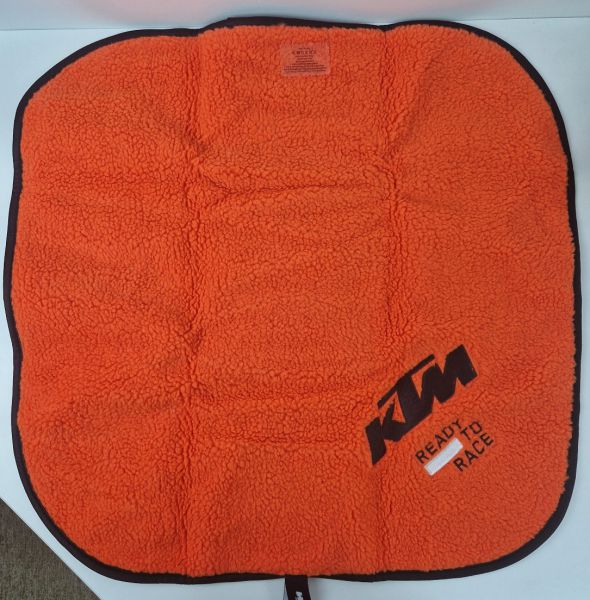 KTM Wechselmatte: Racetrack 70x50cm, grau/orange