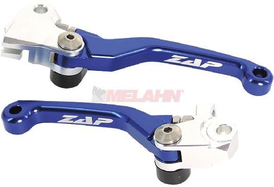 ZAP Flex-Kupplungs-/Bremshebel-Set für KTM/HUS/HVA(Brembo) 14-, blau