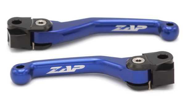 ZAP Flex-Kupplungs-/Bremshebel-Set (Braketec) für HVA FE/TE 22- / GasGas EC 21-, blau