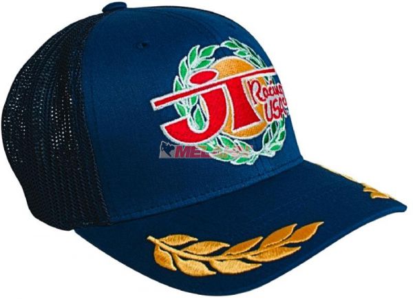 JT-RACING Trucker Cap: Victory, blau