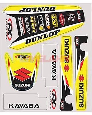 FX Aufkleber-Komplettkit RM 125/250 01-08