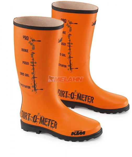 KTM Gummistiefel: Dirt-O-Meter, orange