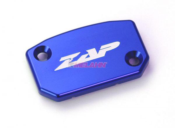 ZAP Aluminium-Deckel Handbremszylinder CNC, KTM/HSB/BMW/HVA, blau