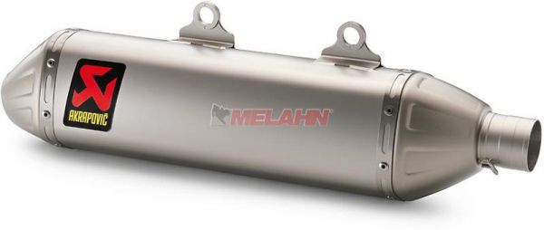 AKRAPOVIC Titan Werks-Enddämpfer, 450/500 EXC-F 14-16