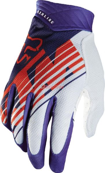 FOX Handschuh: Airline KTM, orange/purple