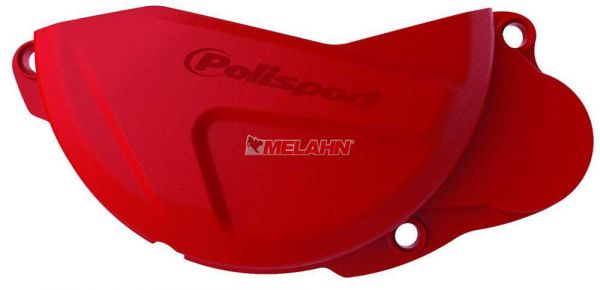 POLISPORT Kupplungsdeckelschutz CRF 450 17-, rot