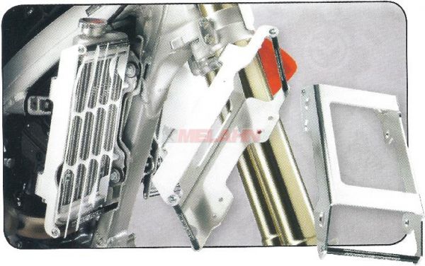 ZAP Aluminium-Kühlerschutz (Paar), KTM SX/EXC 07-16 / Husaberg / HVA