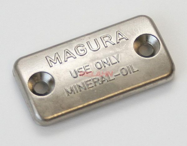 MAGURA Deckel Hymec 163 ohne Deko (2-Takt), chrom